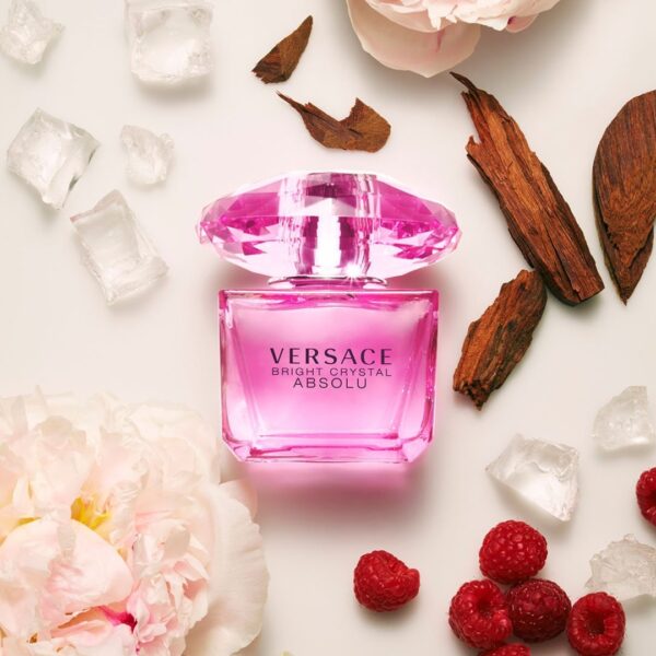 Versace Bright Crystal Absolu Eau De Parfum for Woman 90ml - Image 6