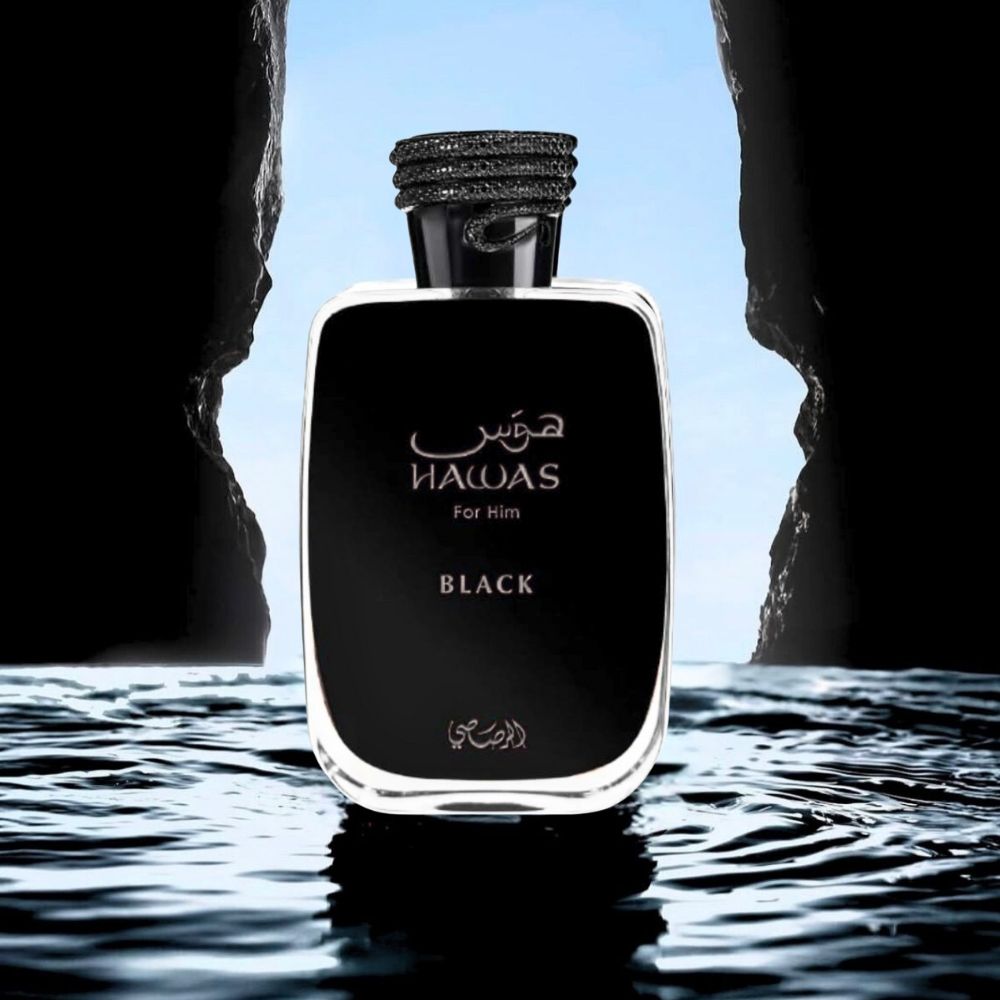 Rasasi Hawas Black For Men EDP 100ml - Image 5
