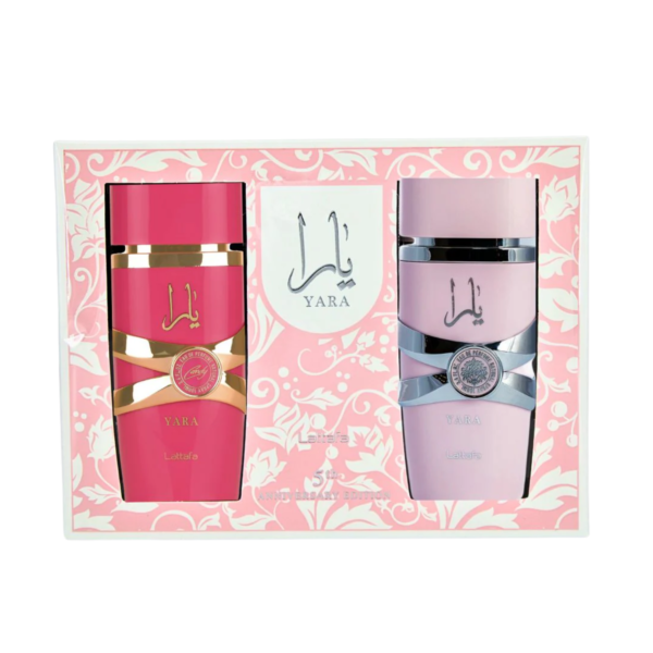Lattafa Yara + Yara Candy 5th Anniversary Edition 2 Piece For Women Edp 100ml