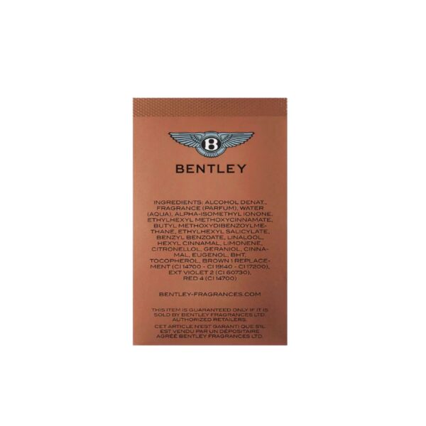 Bentley Infinite Intense for Men Eau de Parfum 100ml - Image 4