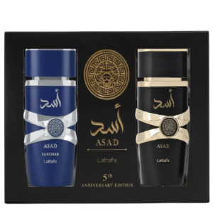 Lattafa Asad + Asad Zanzibar – 2 Pack EDP For Men 100ml