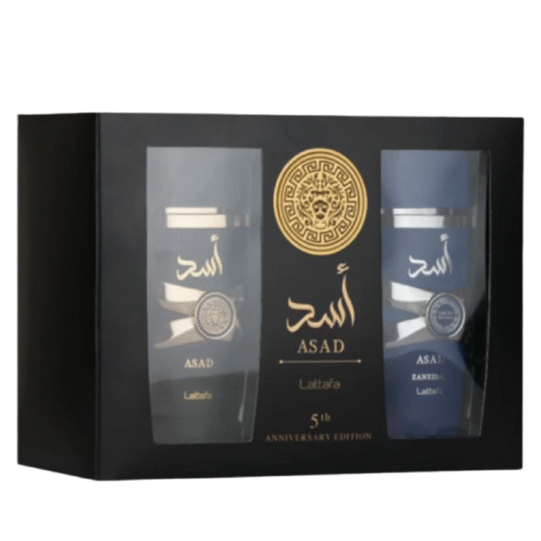 Lattafa Asad + Asad Zanzibar – 2 Pack EDP For Men 100ml - Image 2