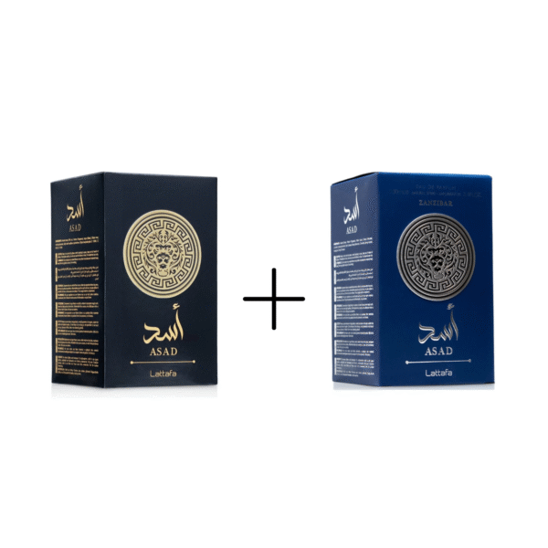 Lattafa Asad + Asad Zanzibar – 2 Pack EDP For Men 100ml - Image 5