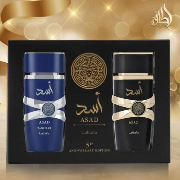 Lattafa Asad + Asad Zanzibar – 2 Pack EDP For Men 100ml - Image 6
