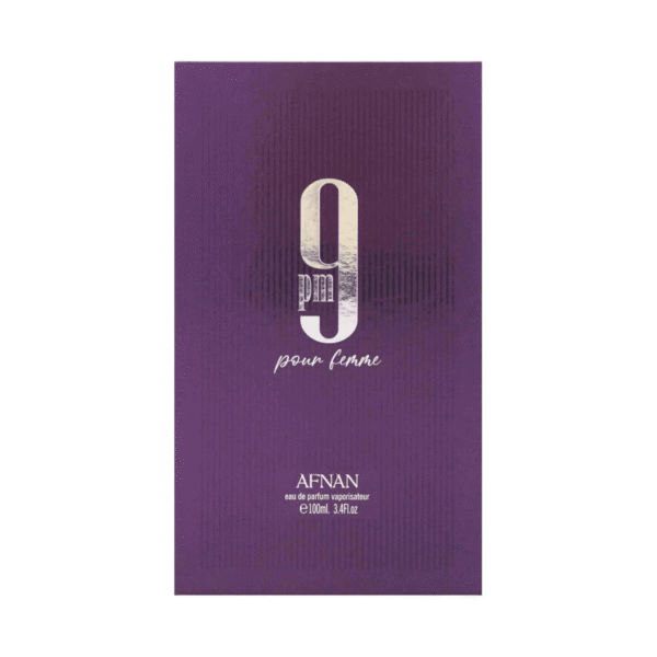 Afnan 9 PM Pour Femme Eau de Parfum 100 ml - Image 4