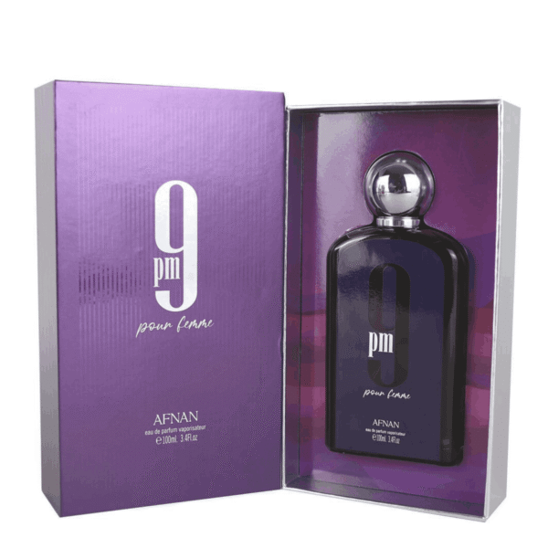 Afnan 9 PM Pour Femme Eau de Parfum 100 ml - Image 3