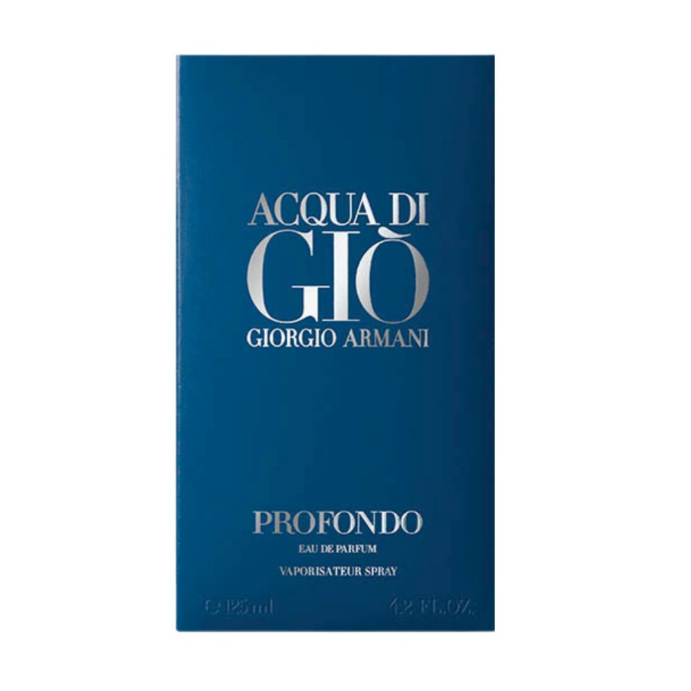 Giorgio Armani Acqua Di Giò Profondo For Men EDP 125 ml - Image 2