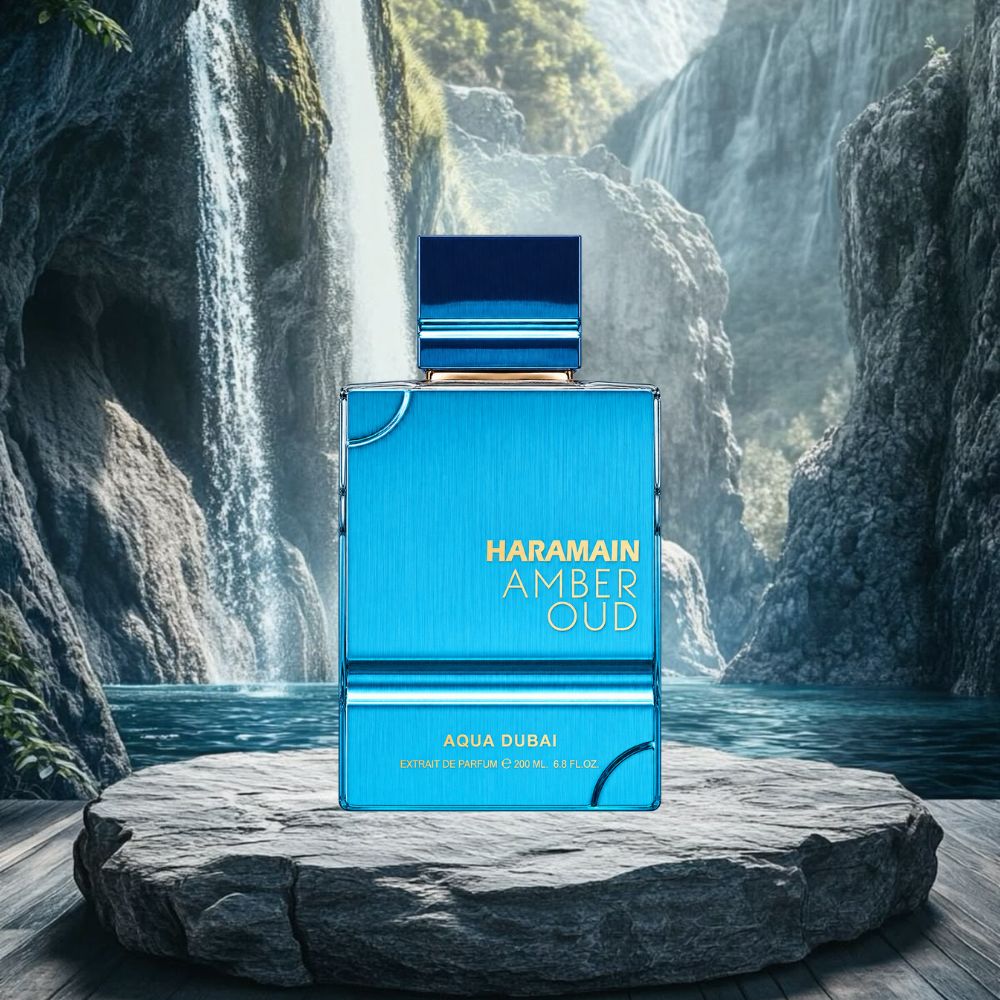 Al Haramain Amber Oud Aqua Dubai Extrait de Parfum 200 ml (imagen 6)